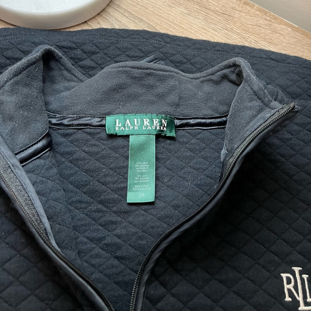Ralph Lauren Black Quilted Jacket - Picture 5 of 6